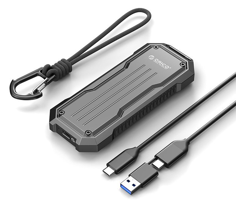 ORICO θήκη για M.2 NVME/NGFF SSD , 10Gbps, γκρι
