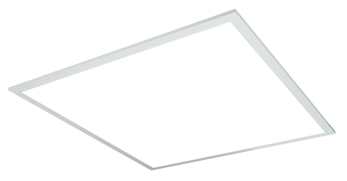 POWERTECH LED panel ψευδοροφής , 40W, 59.5x59.5cm, τετράγωνο, 4000K, 4000lm, λευκό