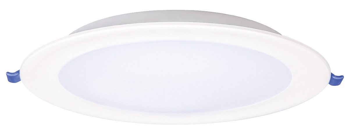 POWERTECH LED φωτιστικό downlight , 9W, Φ116x25mm, 4000K, 765lm, λευκό