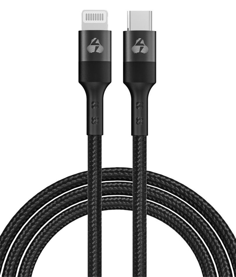 POWERTECH καλώδιο Lightning σε USB-C , PD 27W, 480Mbps, 1m, μαύρο