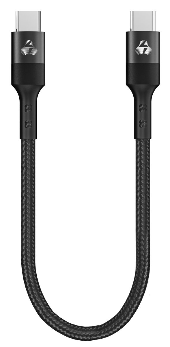POWERTECH καλώδιο USB-C , PD 60W, 480Mbps, 25cm, μαύρο