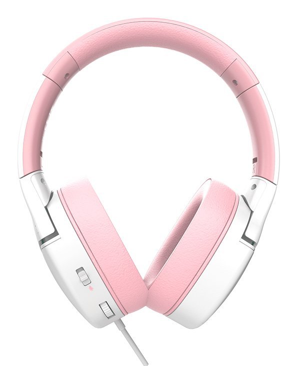 SADES gaming headset Spower, 3.5mm σύνδεση, 40mm, multi-platform, ροζ/λευκό - Image 2