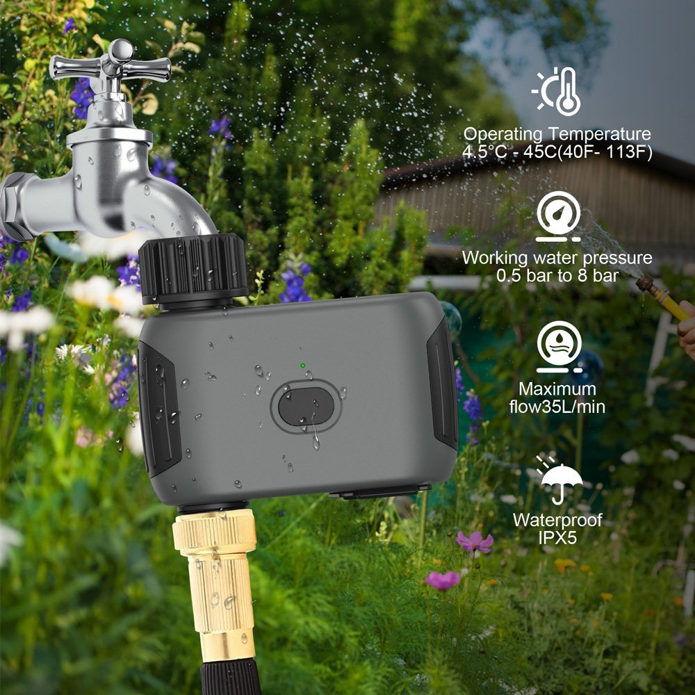 INHOCON smart προγραμματιστής ποτίσματος , WiFi, IP55 - Image 4