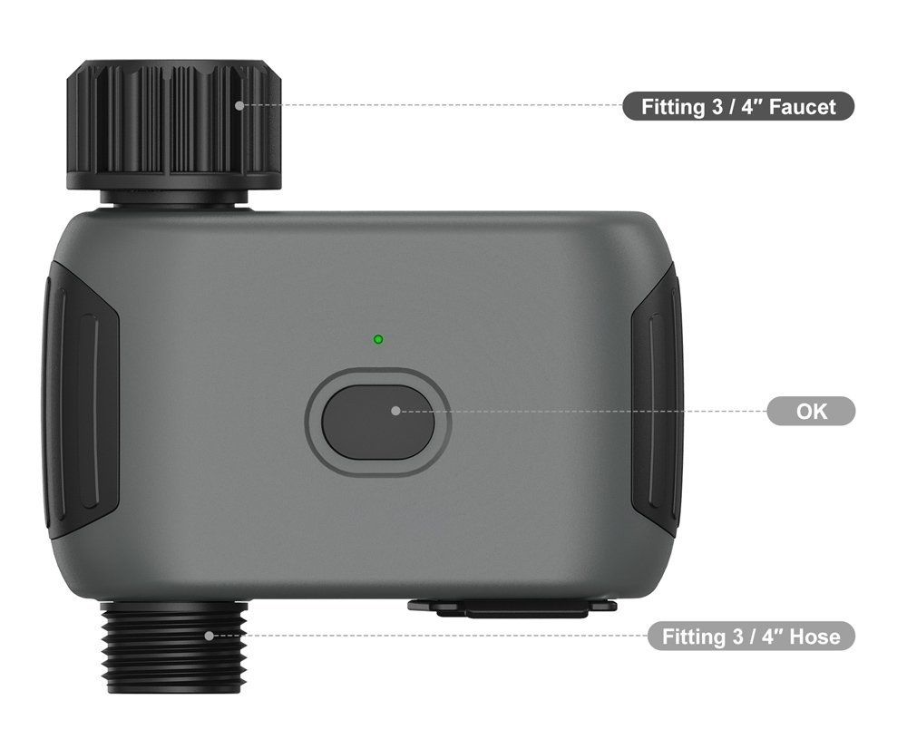 INHOCON smart προγραμματιστής ποτίσματος , WiFi, IP55 - Image 5