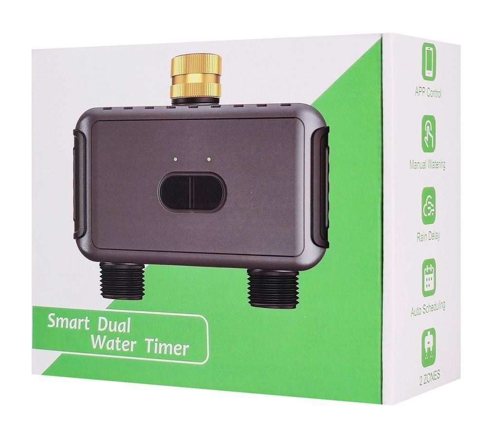 INHOCON smart προγραμματιστής ποτίσματος , 2 θέσεων, WiFi, IP55 - Image 9