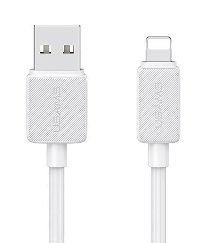 UAM καλώδιο Lightning σε UB U-, 2.4A, 480Mbps, 1m, λευκό