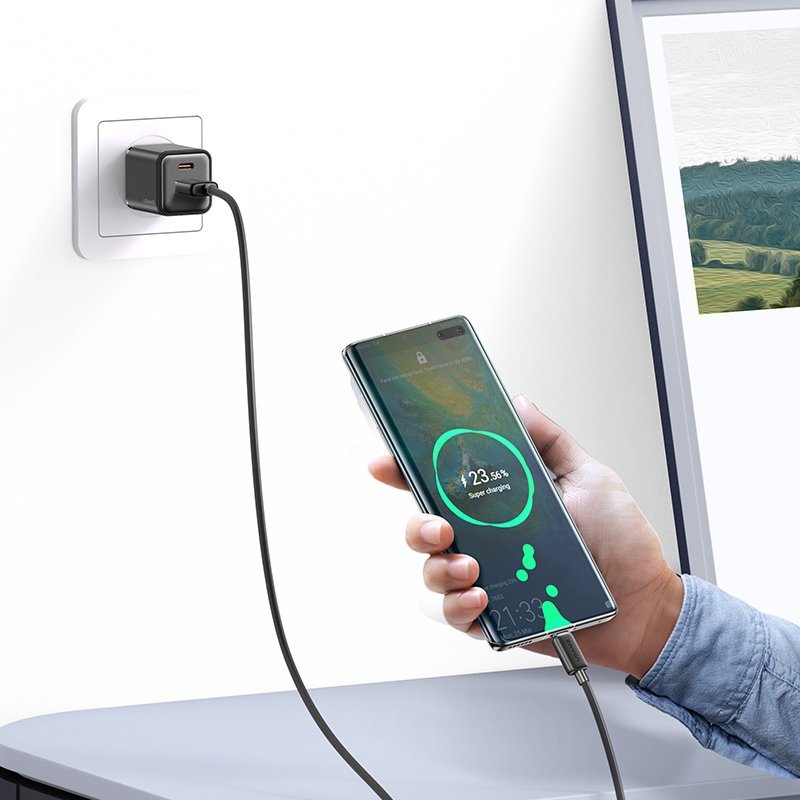 UAM καλώδιο micro UB σε UB U-, 2A, 480Mbps, 1m, μαύρο - Image 2