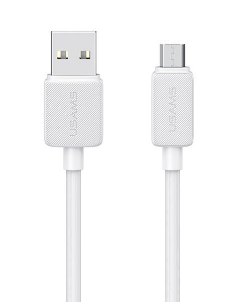 UAM καλώδιο micro UB σε UB U-, 2A, 480Mbps, 1m, λευκό