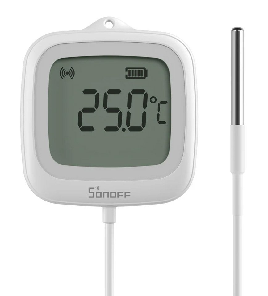 SONOFF smart θερμόμετρο , έως 115 °C, ZigBee 3.0, λευκό