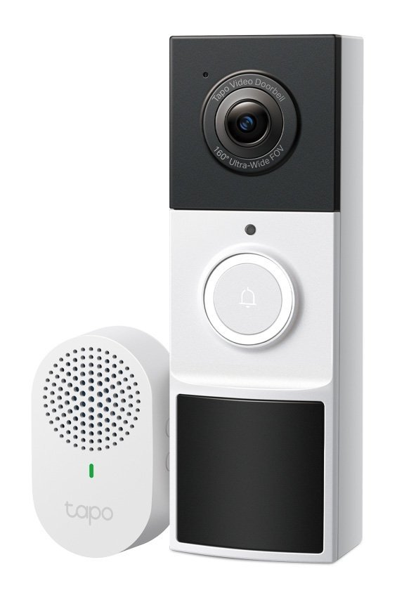 P-LINK smart κουδούνι με κάμερα apo D210, 2K/3MP, WiFi, 6400mAh, IP65, V2.0