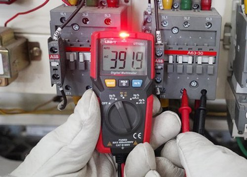 UNI-T μίνι ψηφιακό πολύμετρο , 600V AC/DC, NCV - Image 2