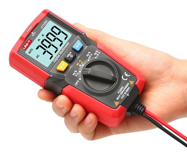 UNI-T μίνι ψηφιακό πολύμετρο , 600V AC/DC, NCV - Image 4