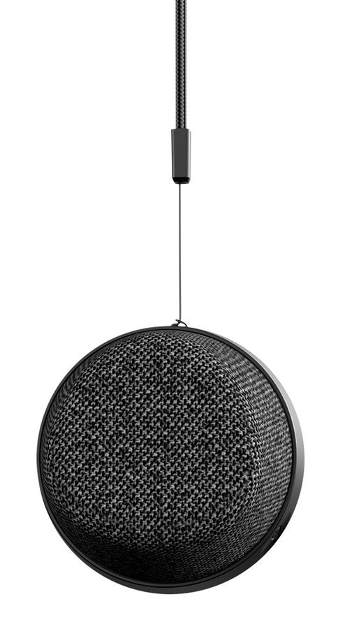 USAMS μίνι φορητό ηχείο 016, μαγνητικό, 3W, Bluetooth, 700mAh, μαύρο