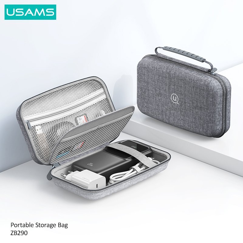 USAMS θήκη οργάνωσης αξεσουάρ US-, 22x13x7.8cm, γκρι - Image 2